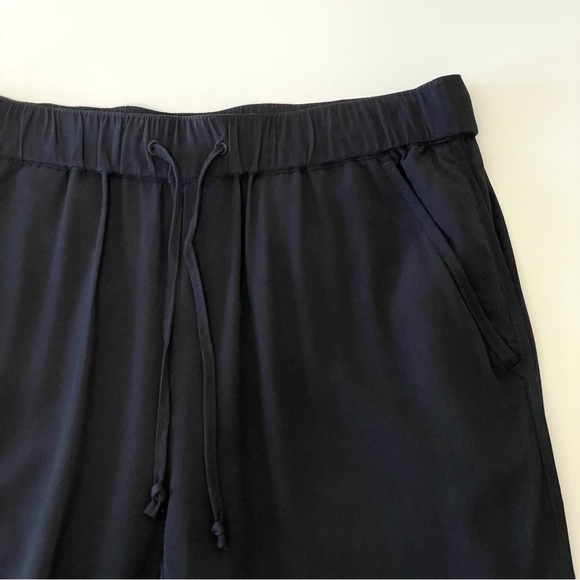 NWT Madewell Track Trousers Draped Drawstring Pull On Pant Black XS - Picture 11 of 15